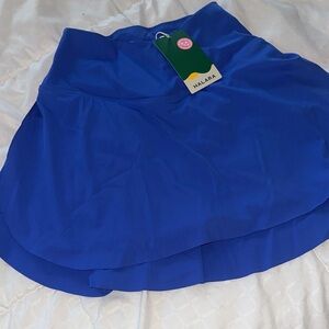 HALARA Vibrant Blue Skater Skirt